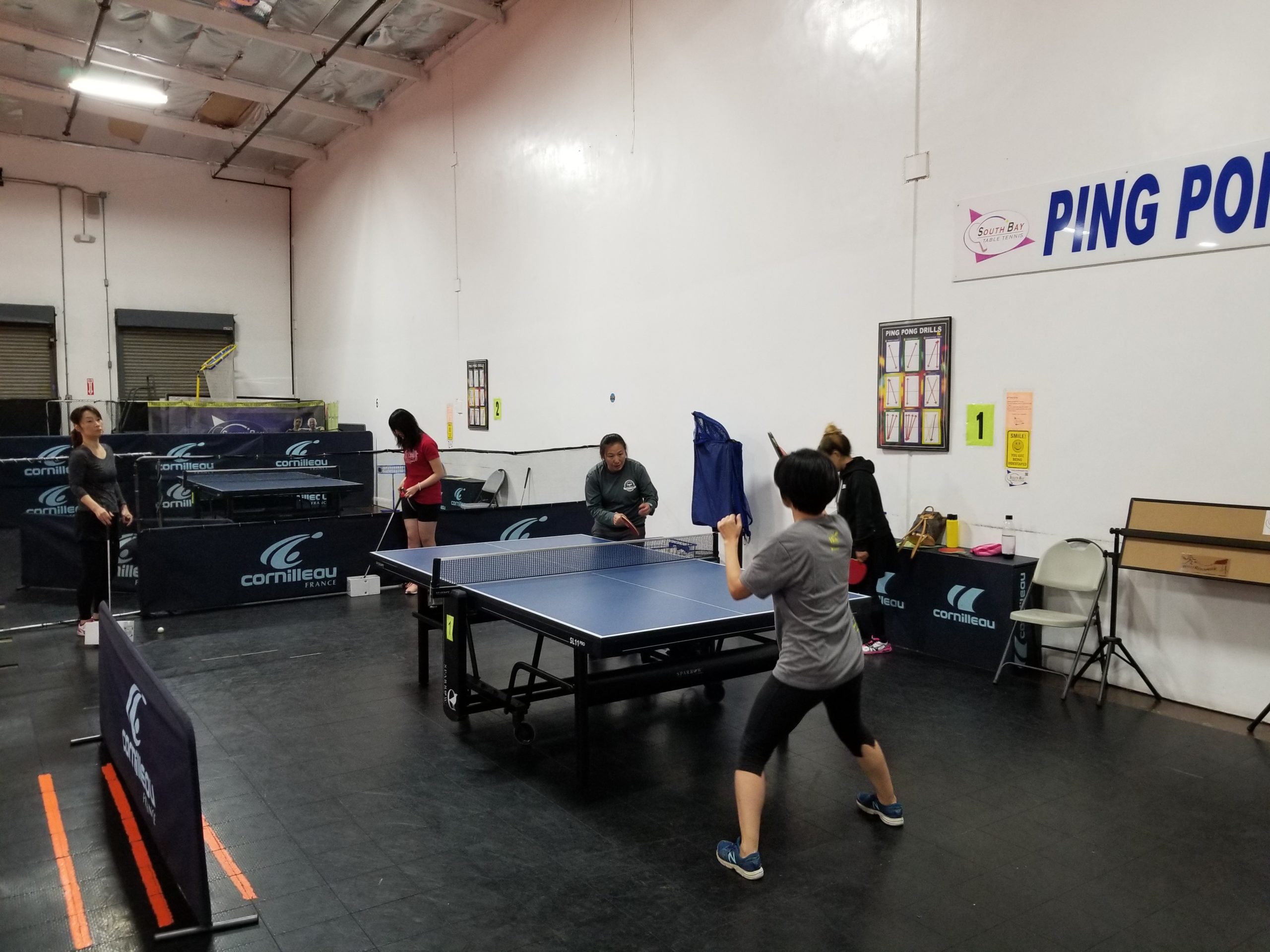 GALLERY SOUTH BAY TABLE TENNIS