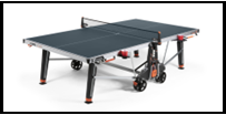 We sell ping pong tables & accessories